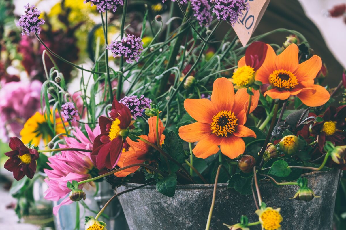 Entrega de flores no exterior