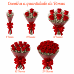 Buquê de Rosas Vermelhas
