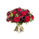 Buquê de Flores Vermelhas Mistas