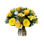 Buquê de Flores Amarelas Mistas