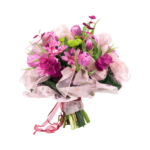 Buquê de Flores Lilás/Roxas Mistas